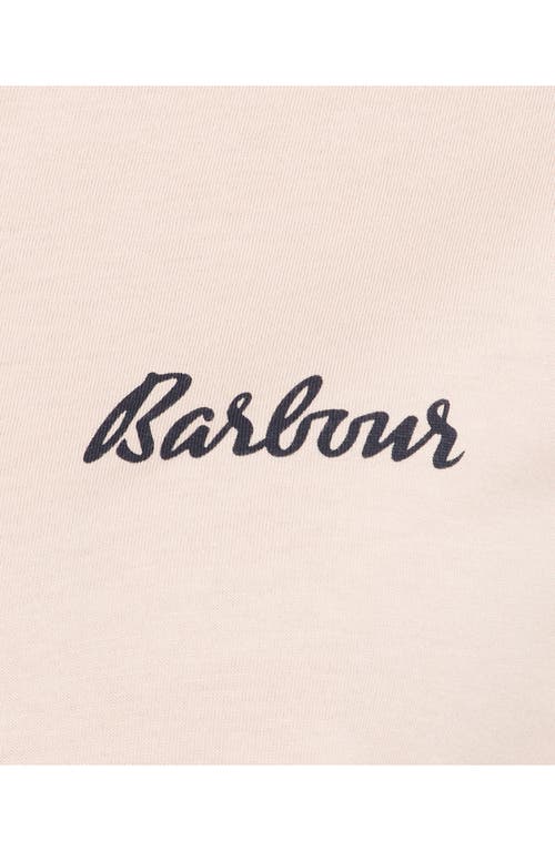 BARBOUR BARBOUR EDIE LOGO PRINT LOUNGE T-SHIRT