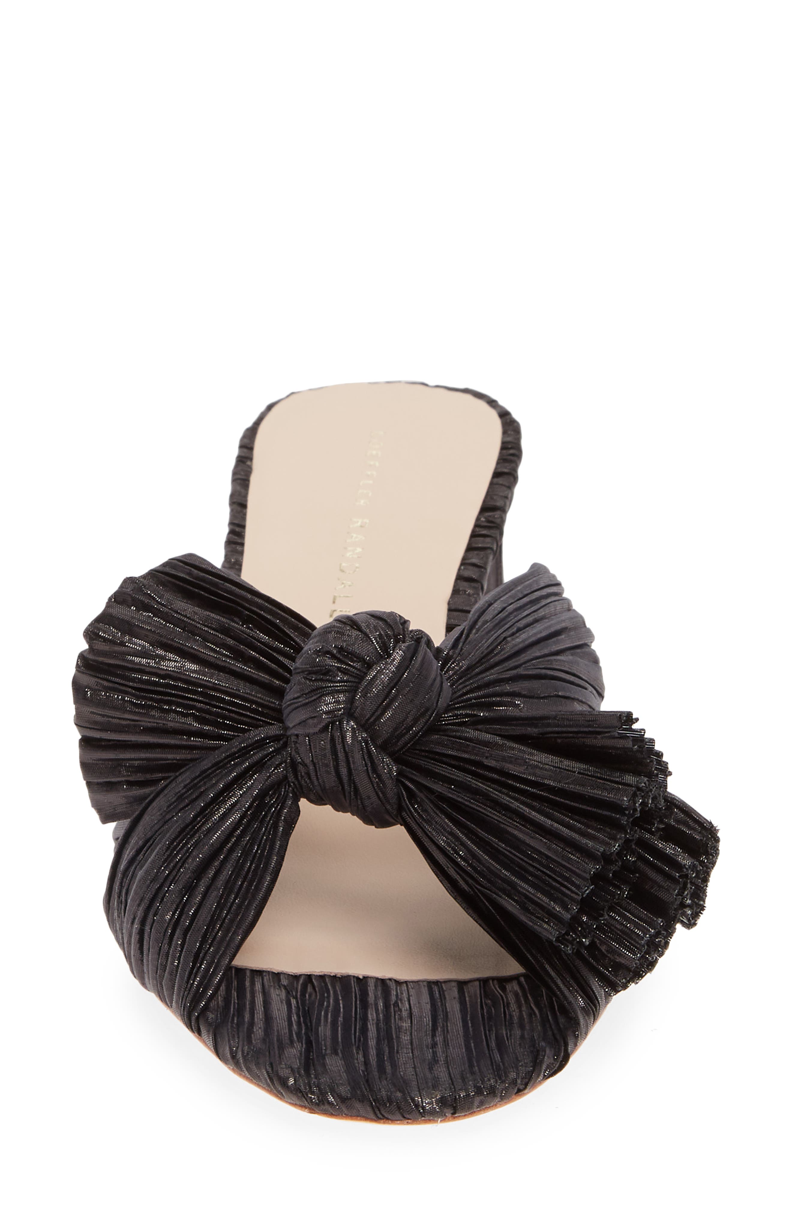 Loeffler Randall Emilia Knot Slide Sandal, Alternate, color, 