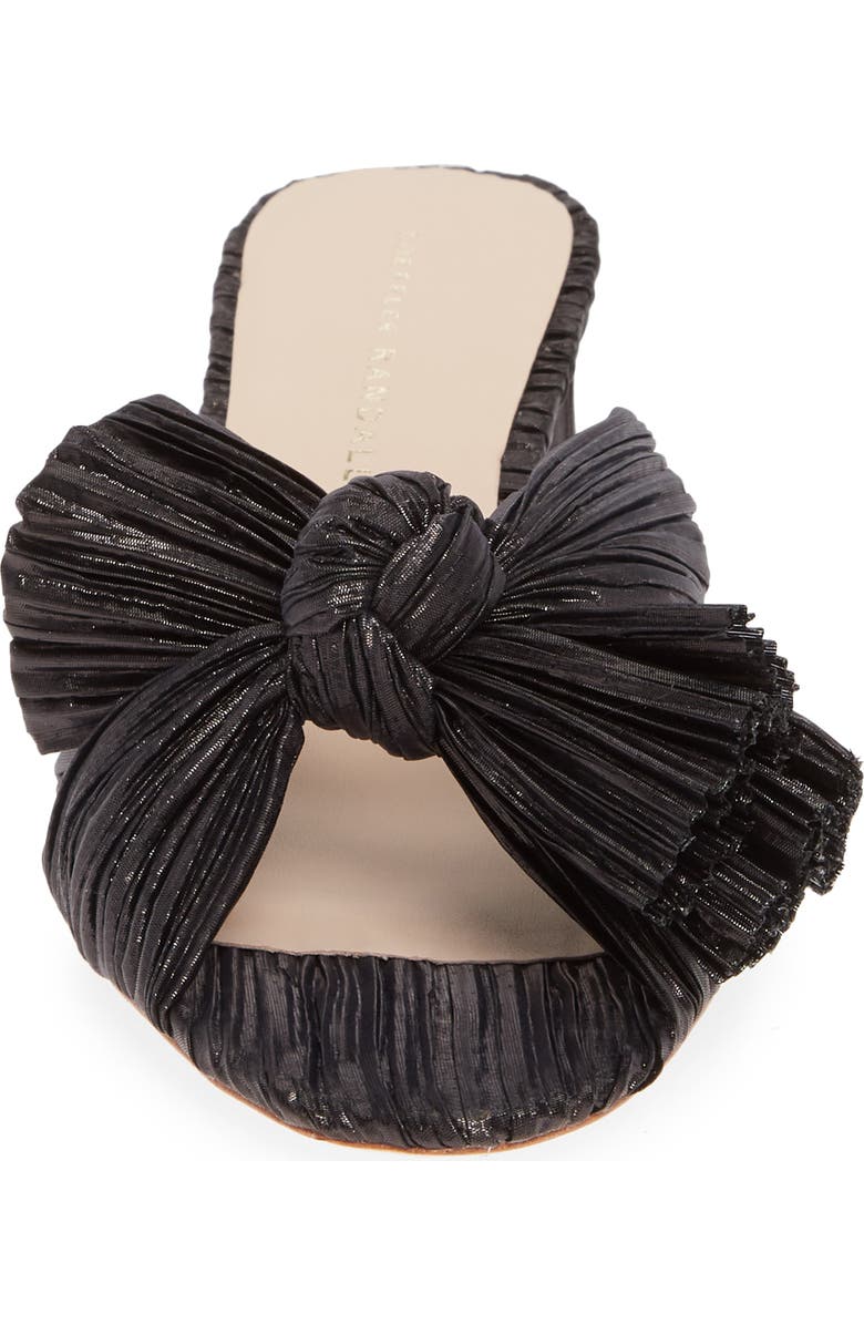 Loeffler Randall Emilia Knot Slide Sandal, Alternate, color,