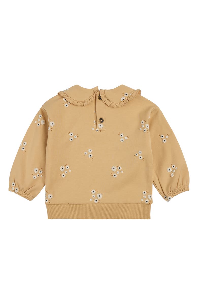 FIRSTS by Petit Lem Farm Floral Cotton Sweatshirt & Sweatpants Set, Alternate, color, 