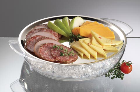Iced Platter, 10-Inch