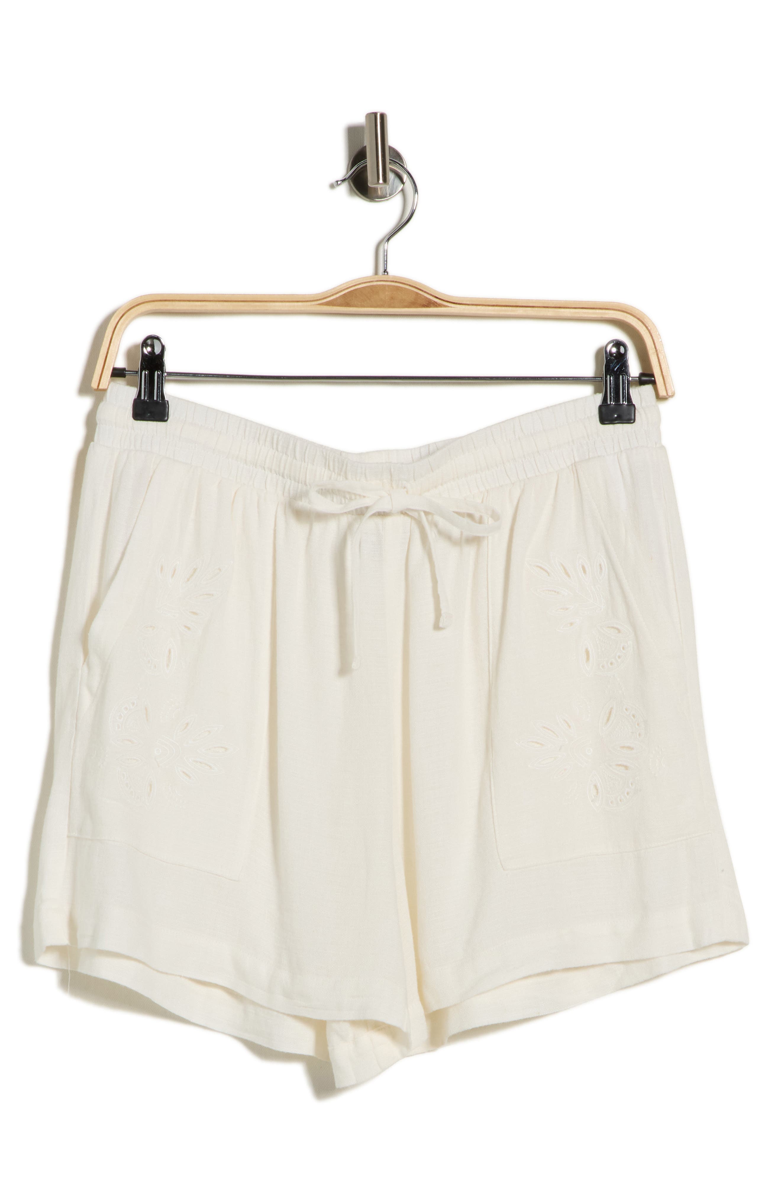 Splendid Cayden Embroidered Shorts