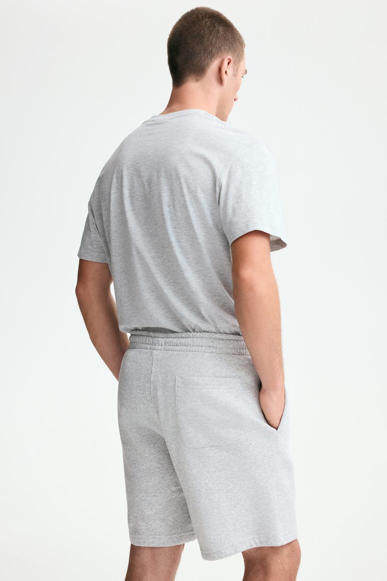 Regular Fit Shorts, Alternate, color, Light gray melange