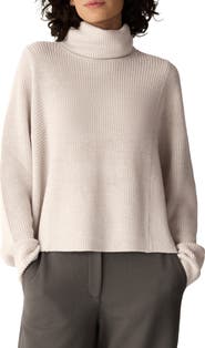Eileen Fisher Merino Wool Turtleneck Sweater