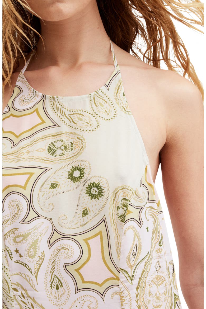 Sarah Avalon Halter Maxi Dress, Alternate, color, PISTACHIO GREEN