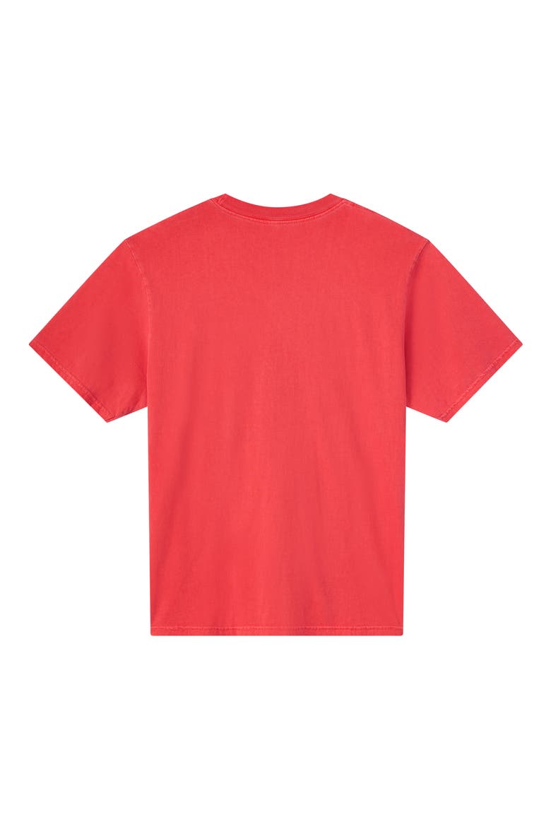 Reef Break Graphic T-Shirt, Alternate, color, LAVA RED