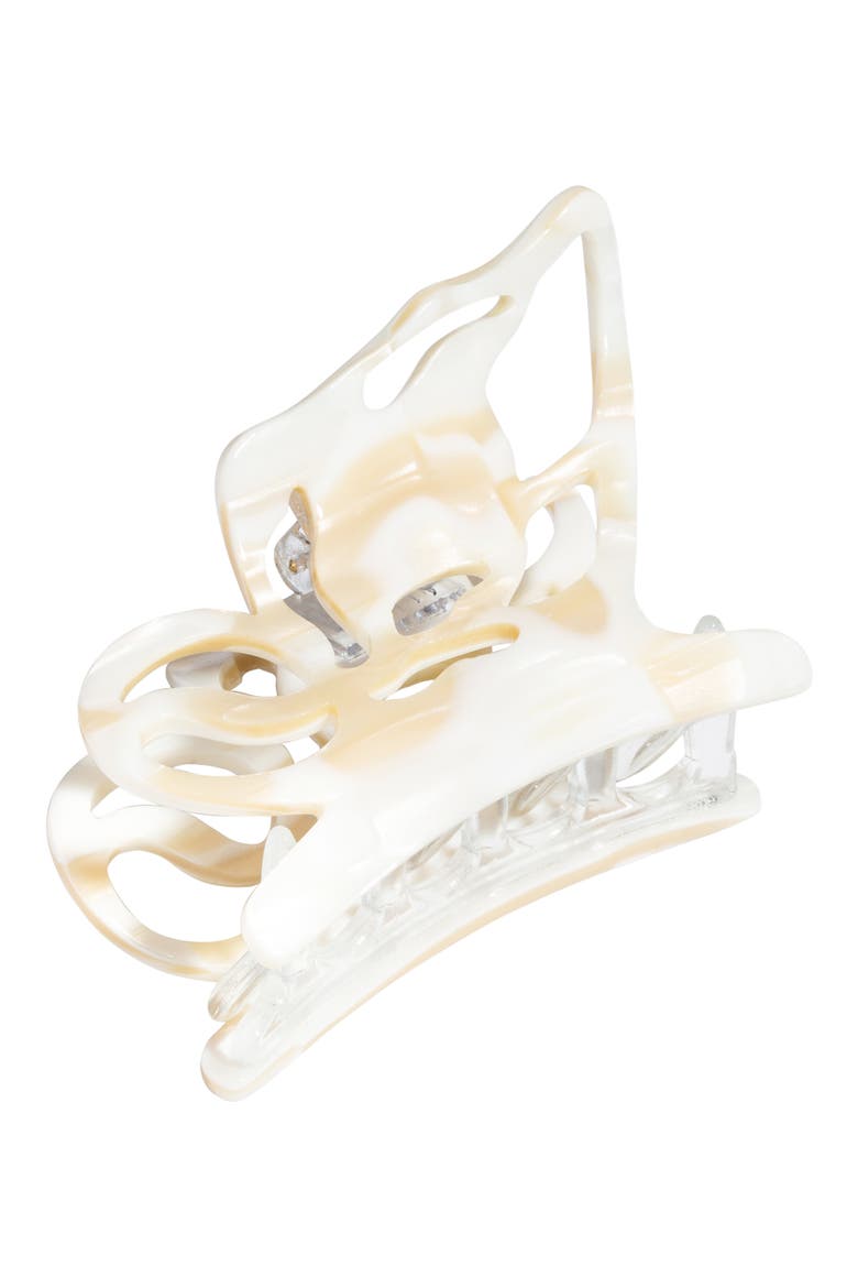 Cutout Jaw Hair Clip, Main, color, ALBA