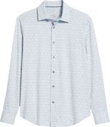 Bugatchi Jimmy OoohCotton® Floral Button-Up Shirt