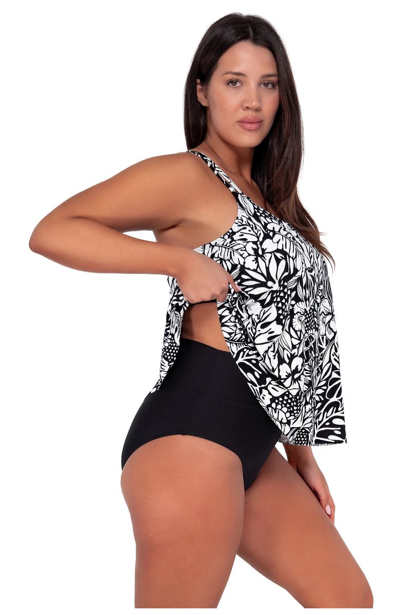 Sunsets Escape Sadie Tankini Swimsuit Top, Alternate, color,