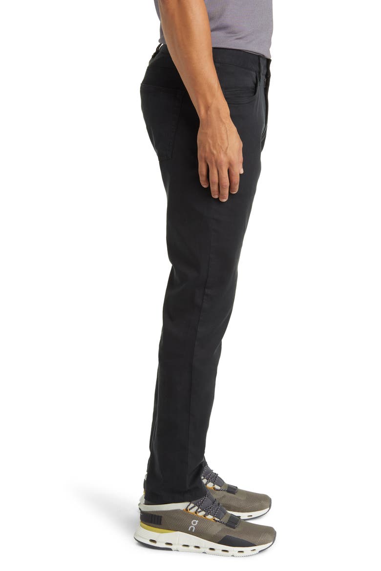 Everyday Twill Five Pocket Pants, Alternate, color, BLACK