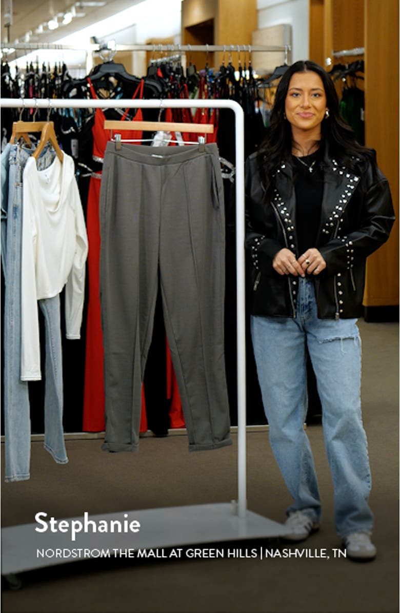 Cuffed Seam Detail Lounge Pants, sales video thumbnail