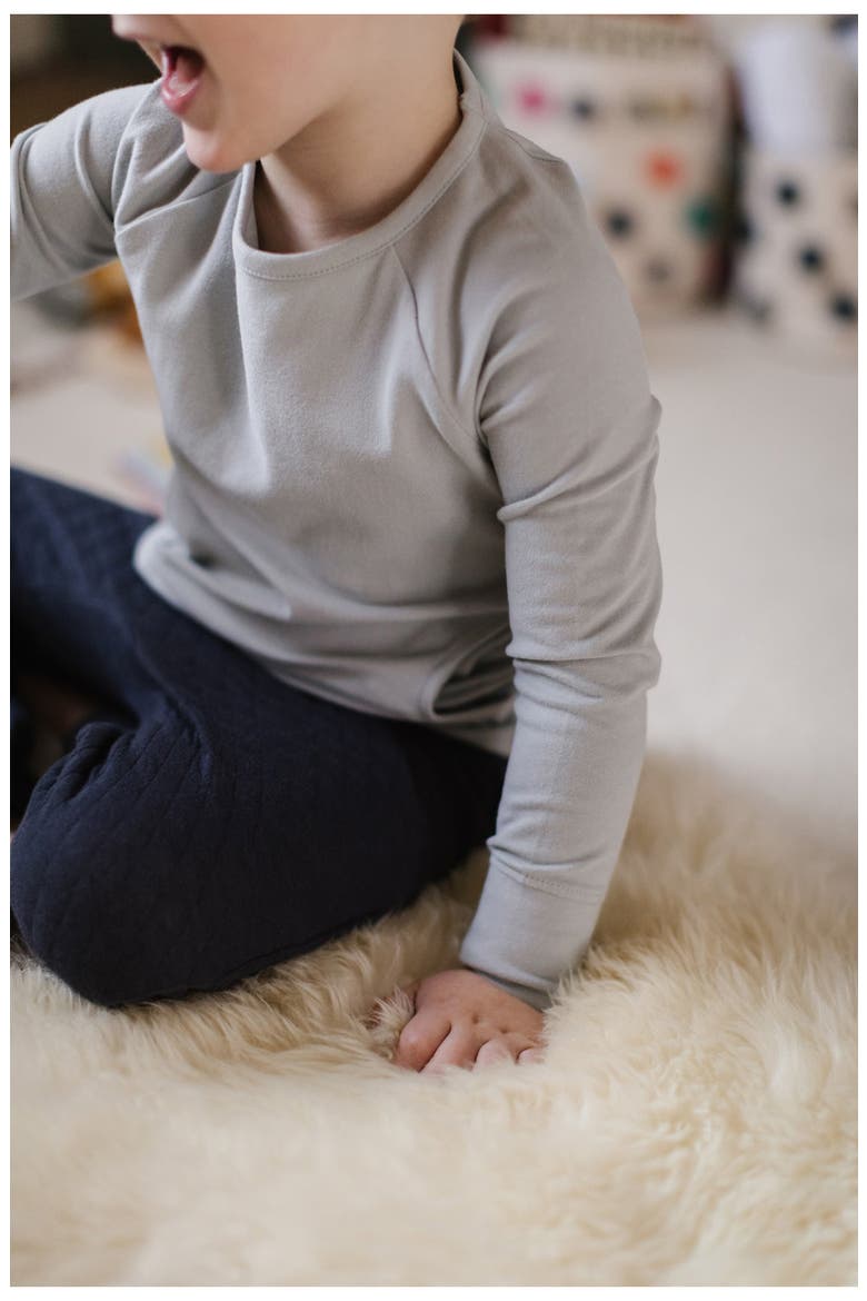 Essentials Organic Cotton Top, Alternate, color, SOFT SEA