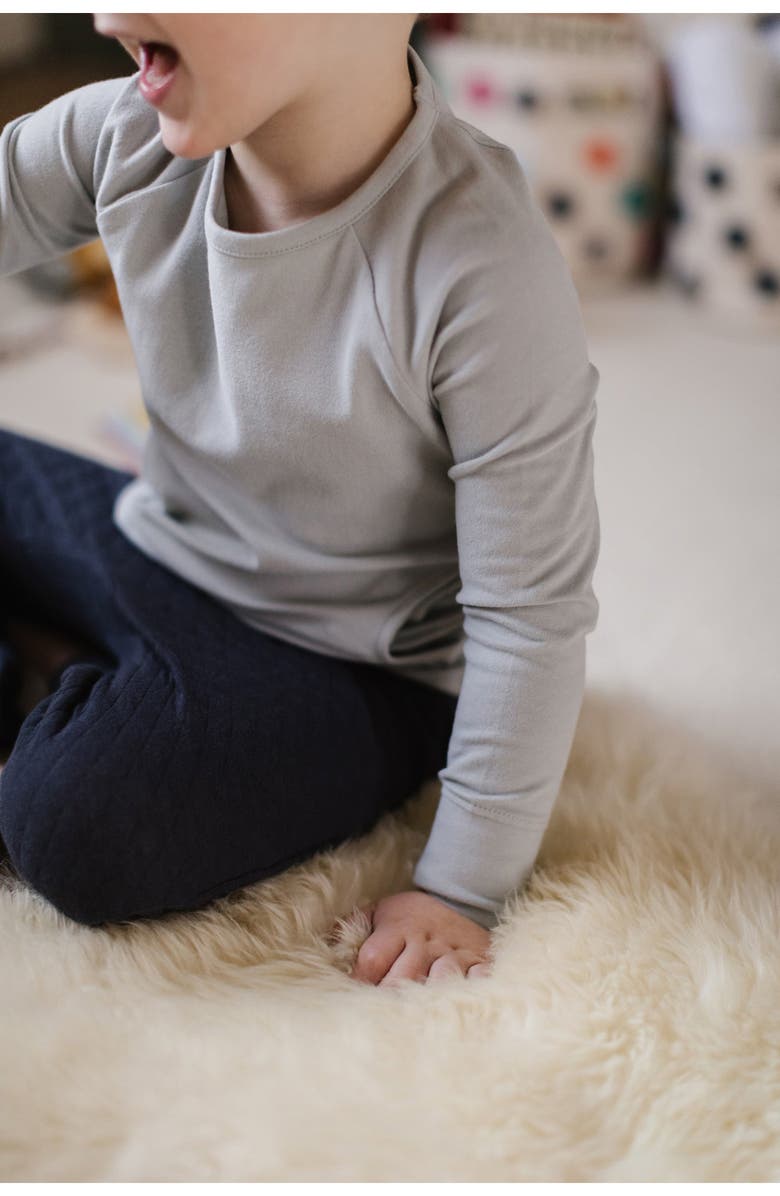 Pehr Essentials Organic Cotton Top, Alternate, color, Soft Sea