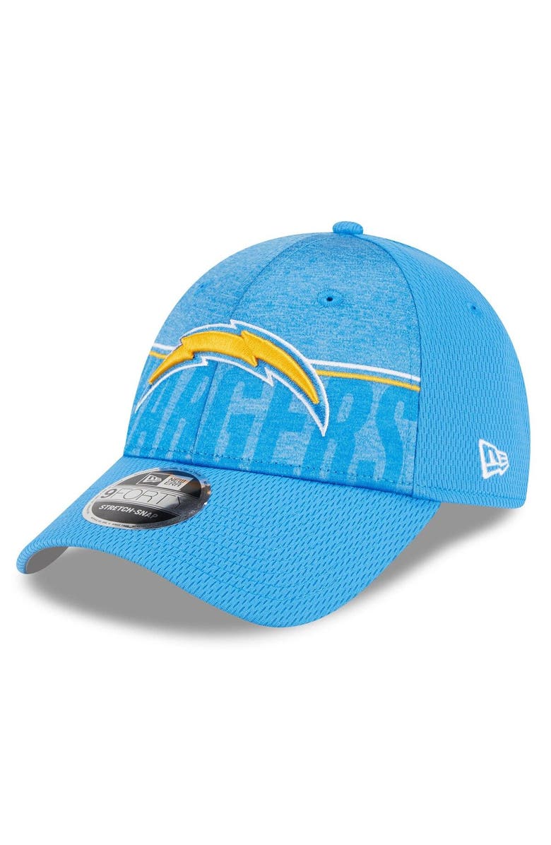 New Era Men's New Era Powder Blue Los Angeles Chargers 2023 NFL Training Camp 9FORTY Adjustable Hat, Main, color, 