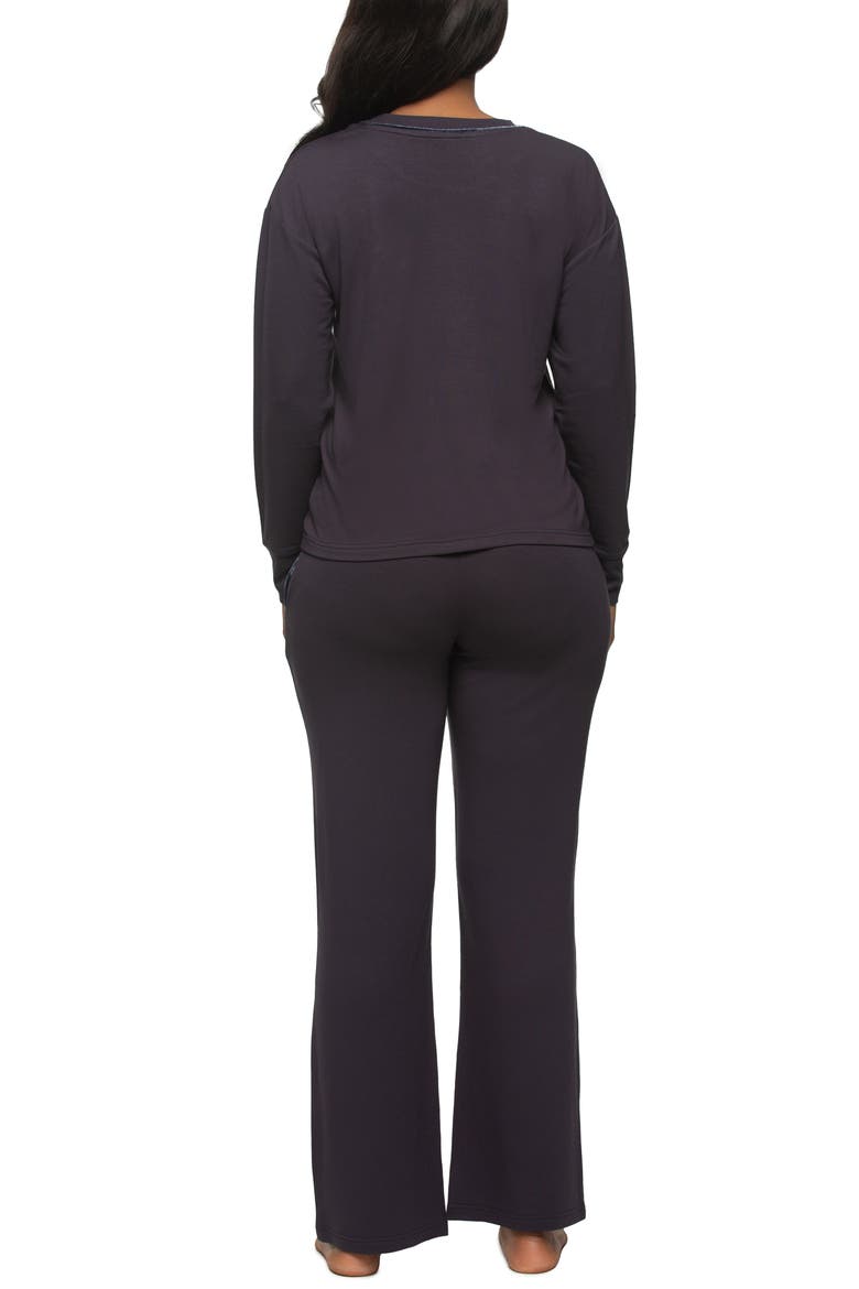 Aria Long Sleeve Knit Pajamas, Alternate, color, PARISIAN NIGHT