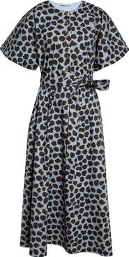 Altuzarra Paulina Belted Stretch Cotton Shirtdress