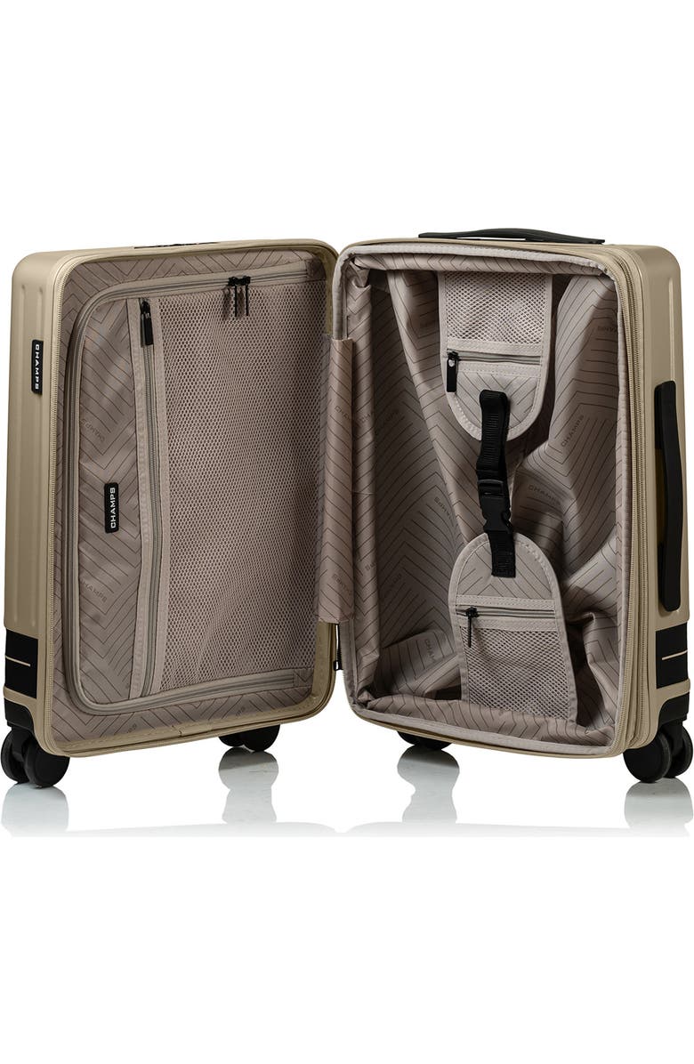 CHAMPS Fresh II 3-Piece Wheeled Luggage Set, Alternate, color, Sand