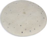 KARL LAGERFELD PARIS Scattered Crystal Beret