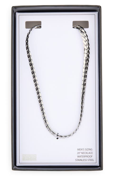 Men's Curb Link Necklace