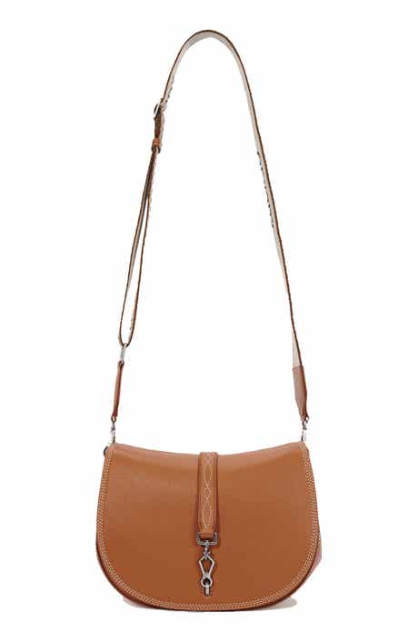 Oryany Western Stitch Saddle Crossbody Bag
