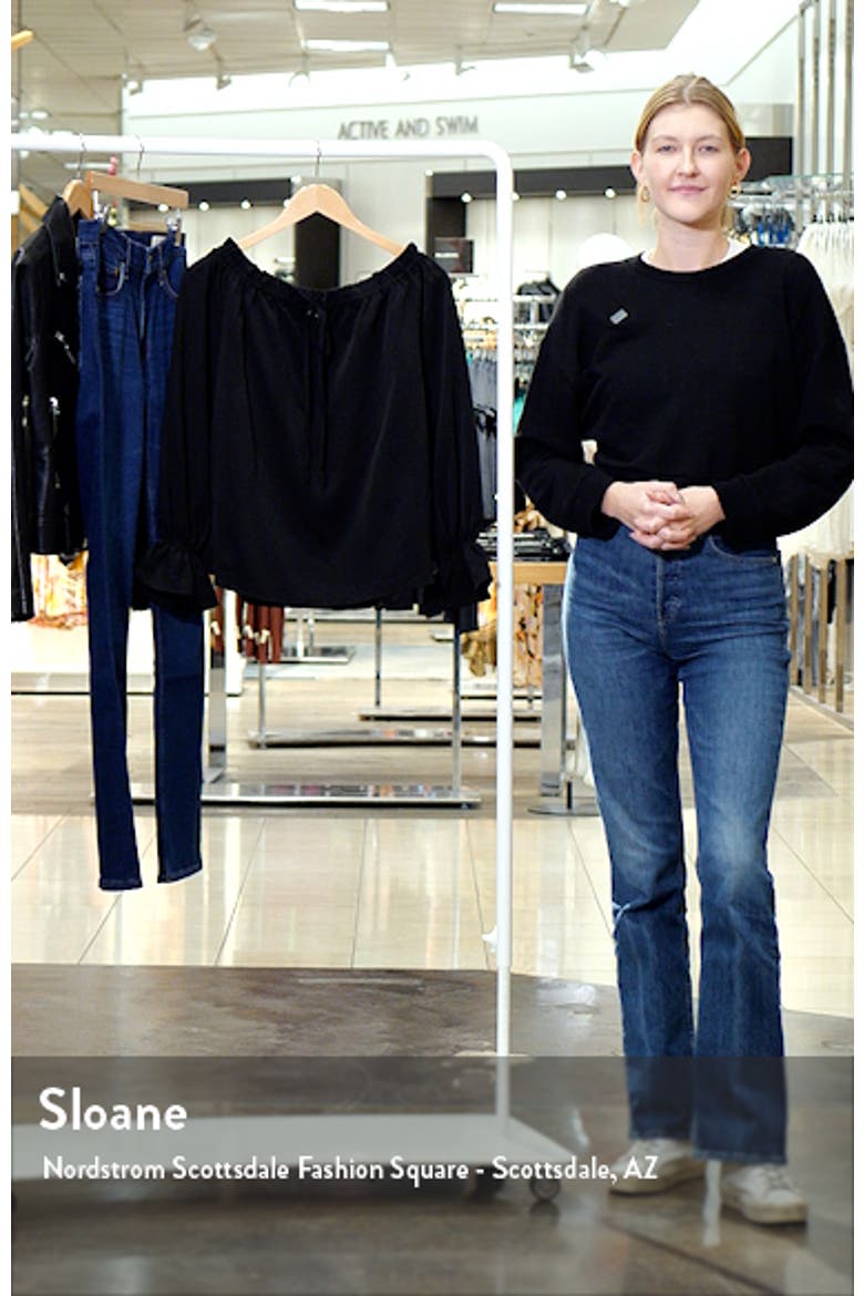 Off the Shoulder Long Sleeve Top video
