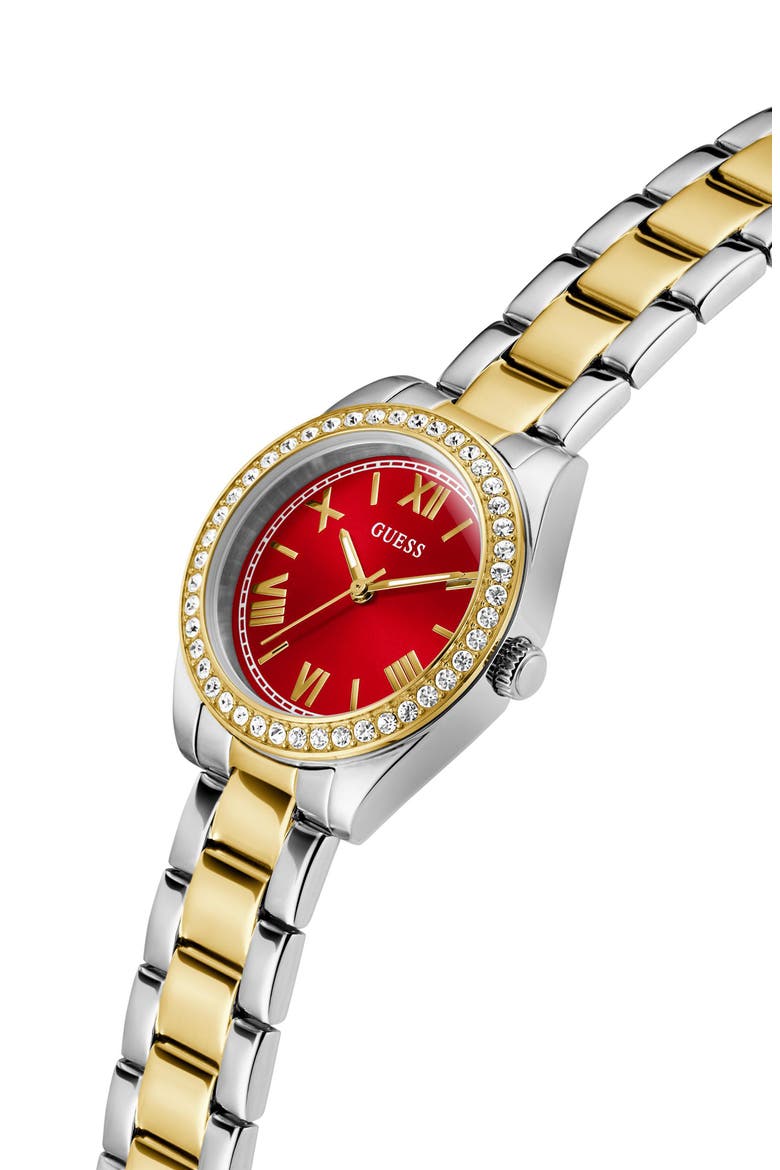 Mini Luna Two-Tone Bracelet Watch, 30mm, Alternate, color, 2-TONE
