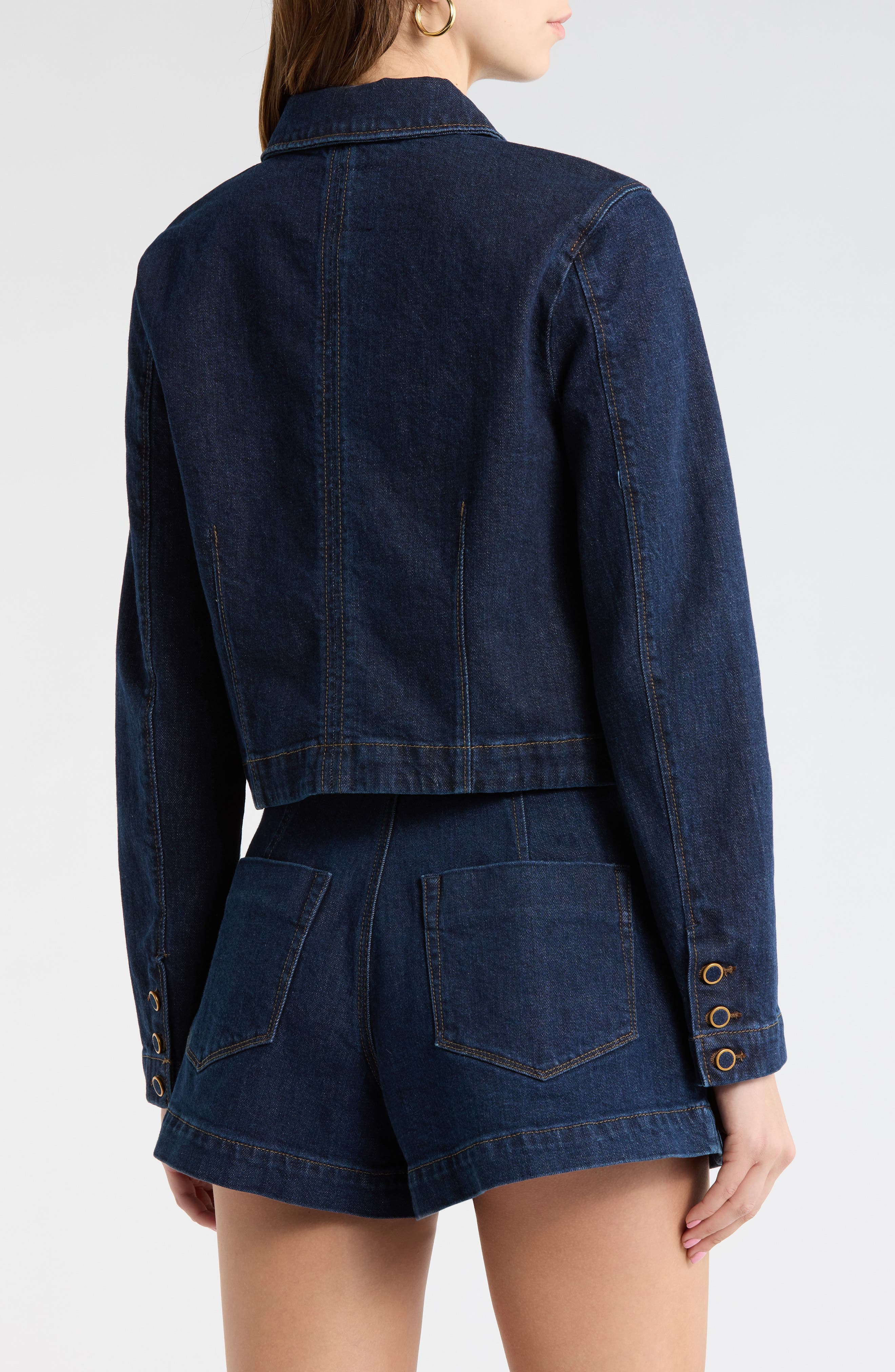 Lydia Stretch Denim Jacket - image 2