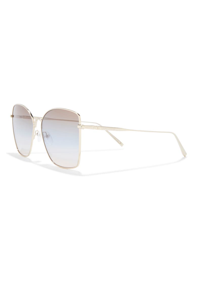 Roseau 60mm Gradient Square Sunglasses, Alternate, color, GOLD/ GREEN/ AZURE/ CAMEL