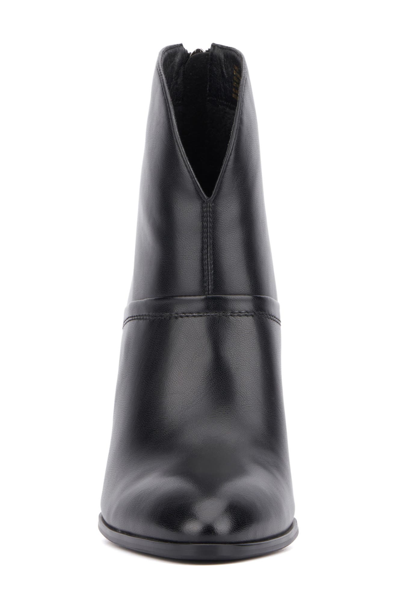 TORGEIS Notched Wedge Boot, Alternate, color, Black