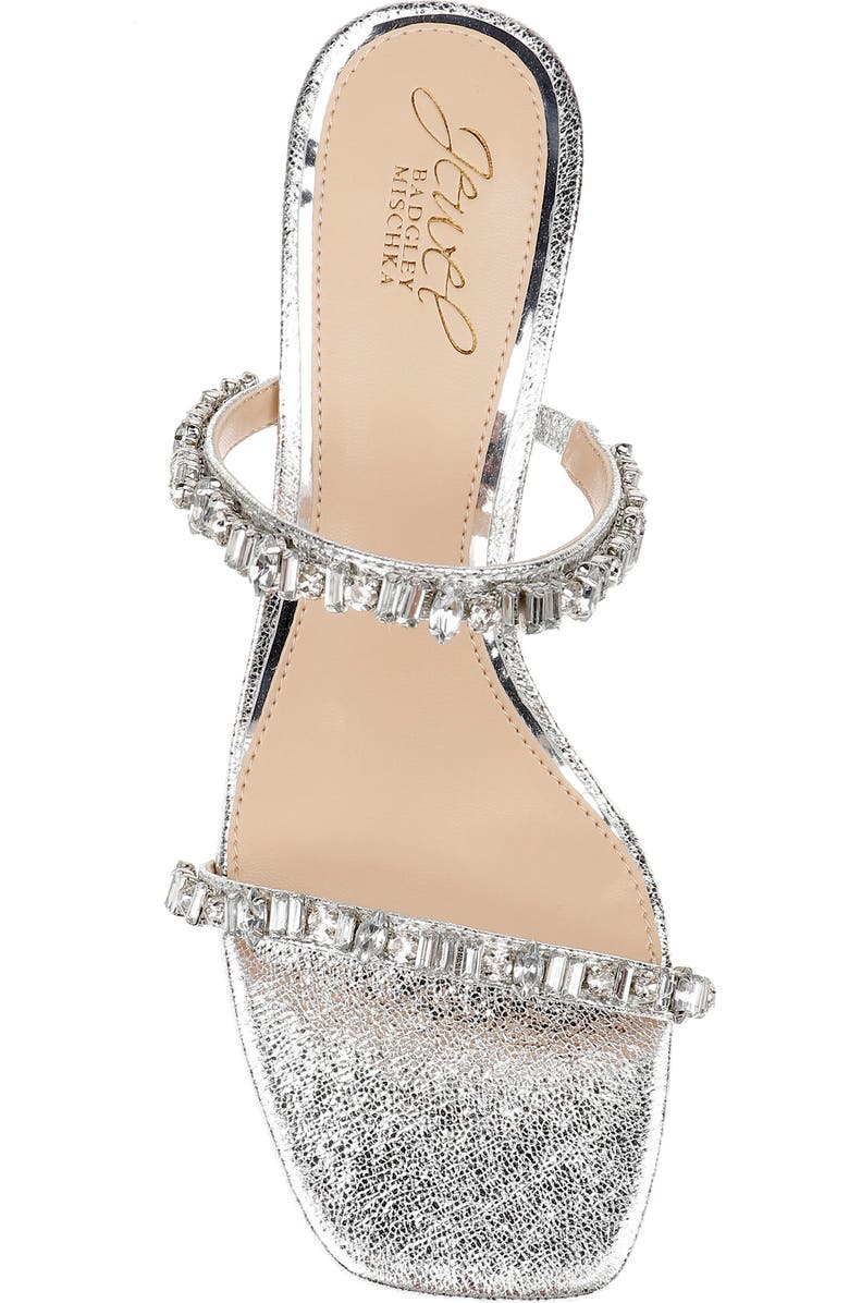 Jewel Badgley Mischka Alessia Slide Sandal, Alternate, color,