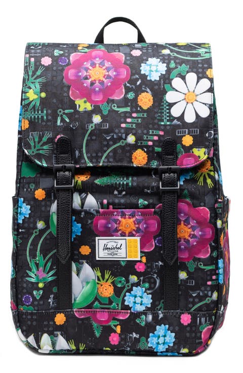 Retreat Small LEGO Botanical Floral Backpack