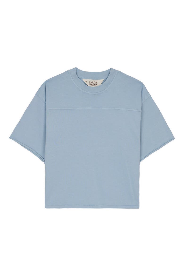 Cotton Football T-Shirt, Main, color, BLUE