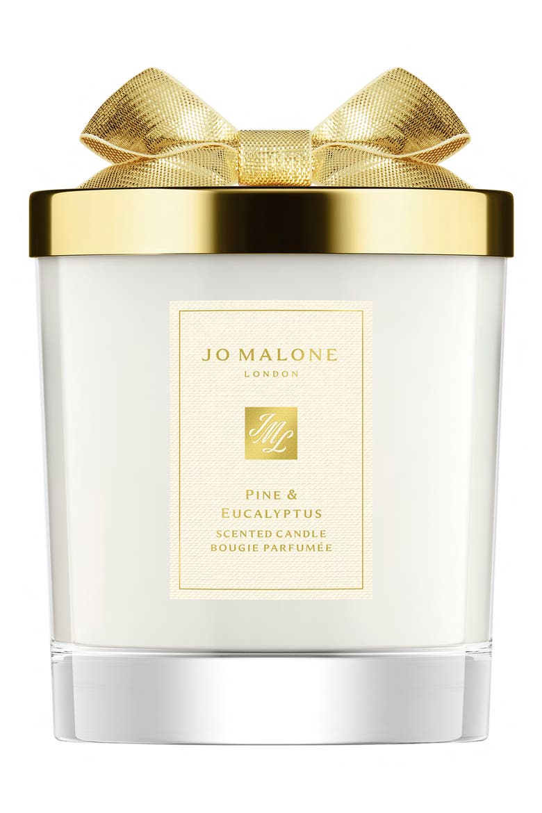 Pine & Eucalyptus Candle, Main, color, NO COLOR