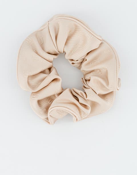 Amaretto Silk Scrunchie