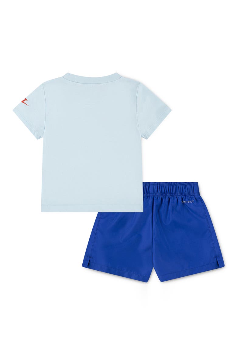 Sportswear Graphic T-Shirt & Shorts Set, Alternate, color, GAME ROYAL