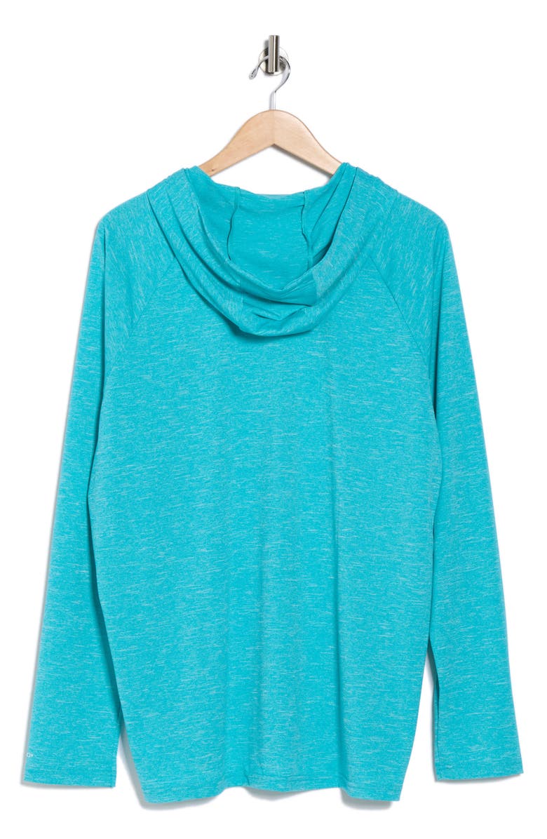 Nike Swim Hydroguard UPF 40+ Long Sleeve Hooded Shirt, Alternate, color, 