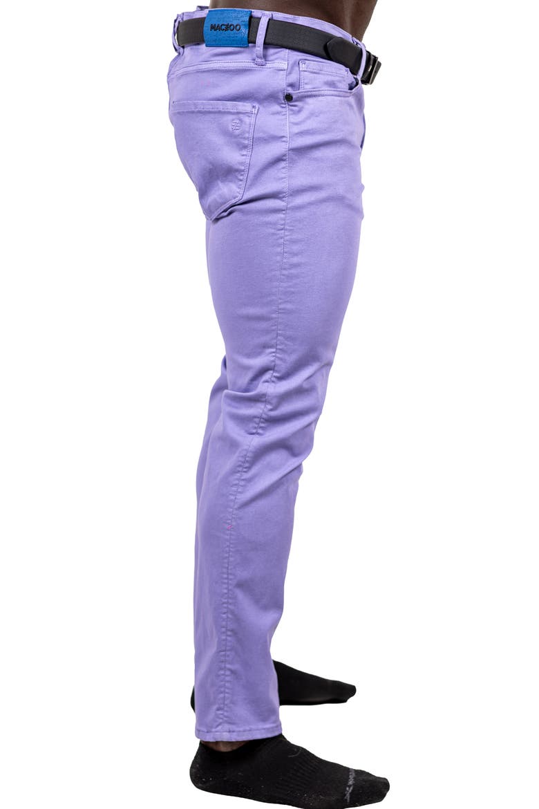 Marthyr Stretch Skinny Jeans, Alternate, color, PURPLE
