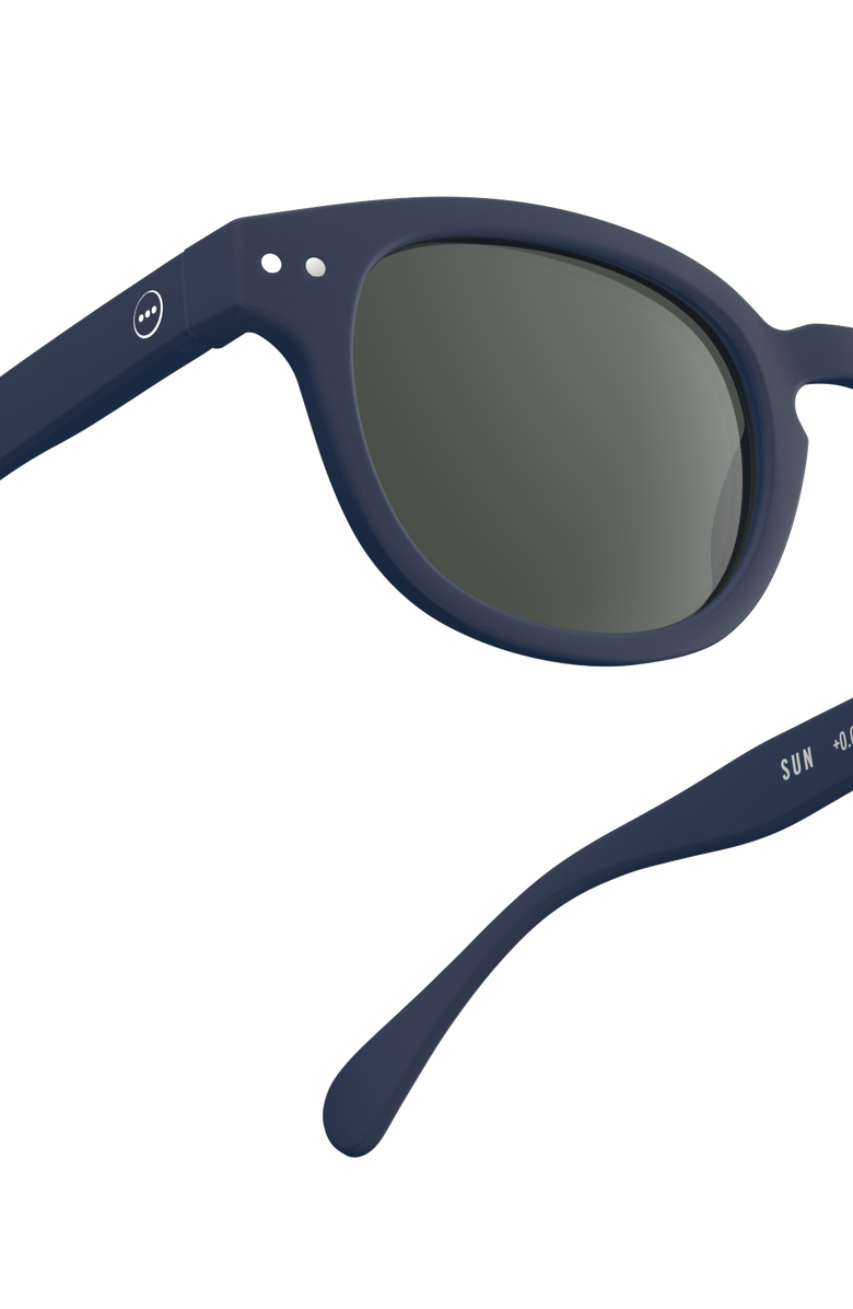 IZIPIZI #C 47mm Square Sunglasses, Alternate, color, Navy Blue