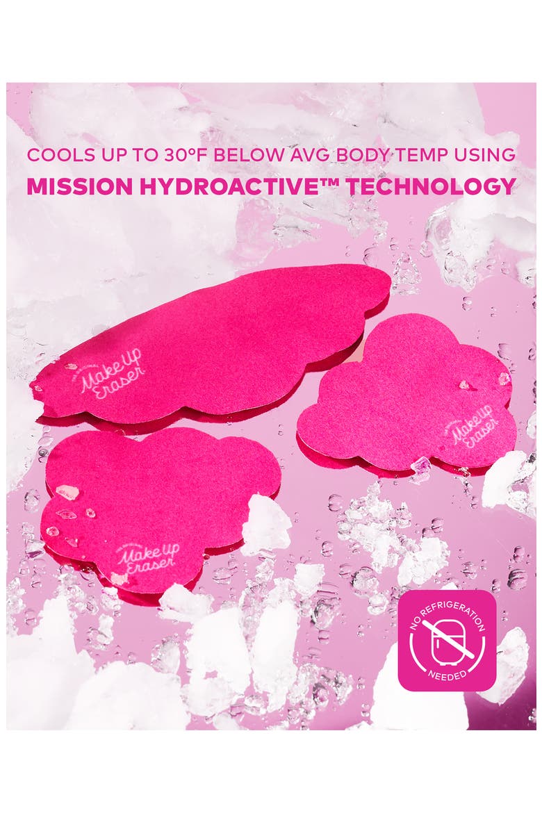 Cooling Clouds Face Patches Set, Alternate, color, PINK