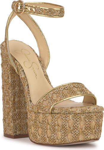 Jessica Simpson Axtyn Ankle Strap Platform Sandal (Women) | Nordstrom