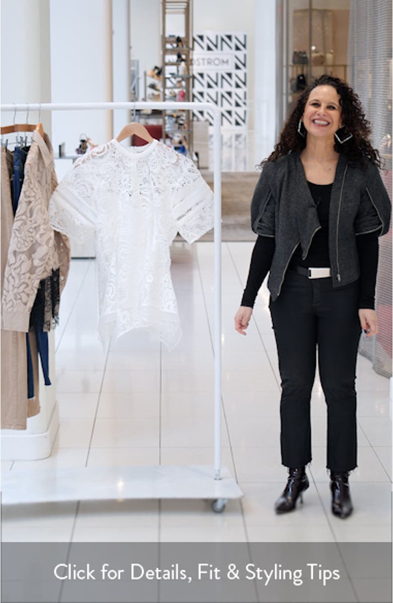 Corded Lace Top, sales video thumbnail