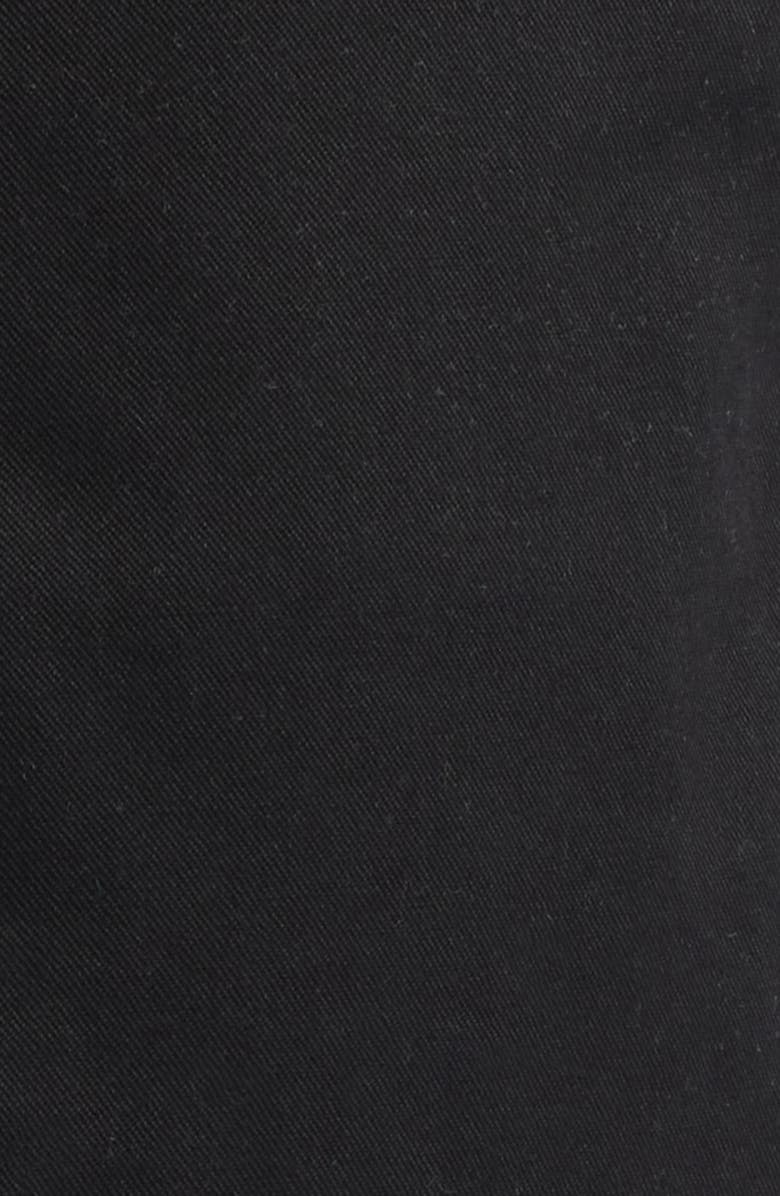 SANTO STUDIO Flower Napoli Cotton Twill Pants, Alternate, color, Black