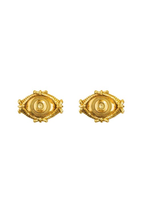 Astor & Orion Women's Eye Studs Gold In Gold
