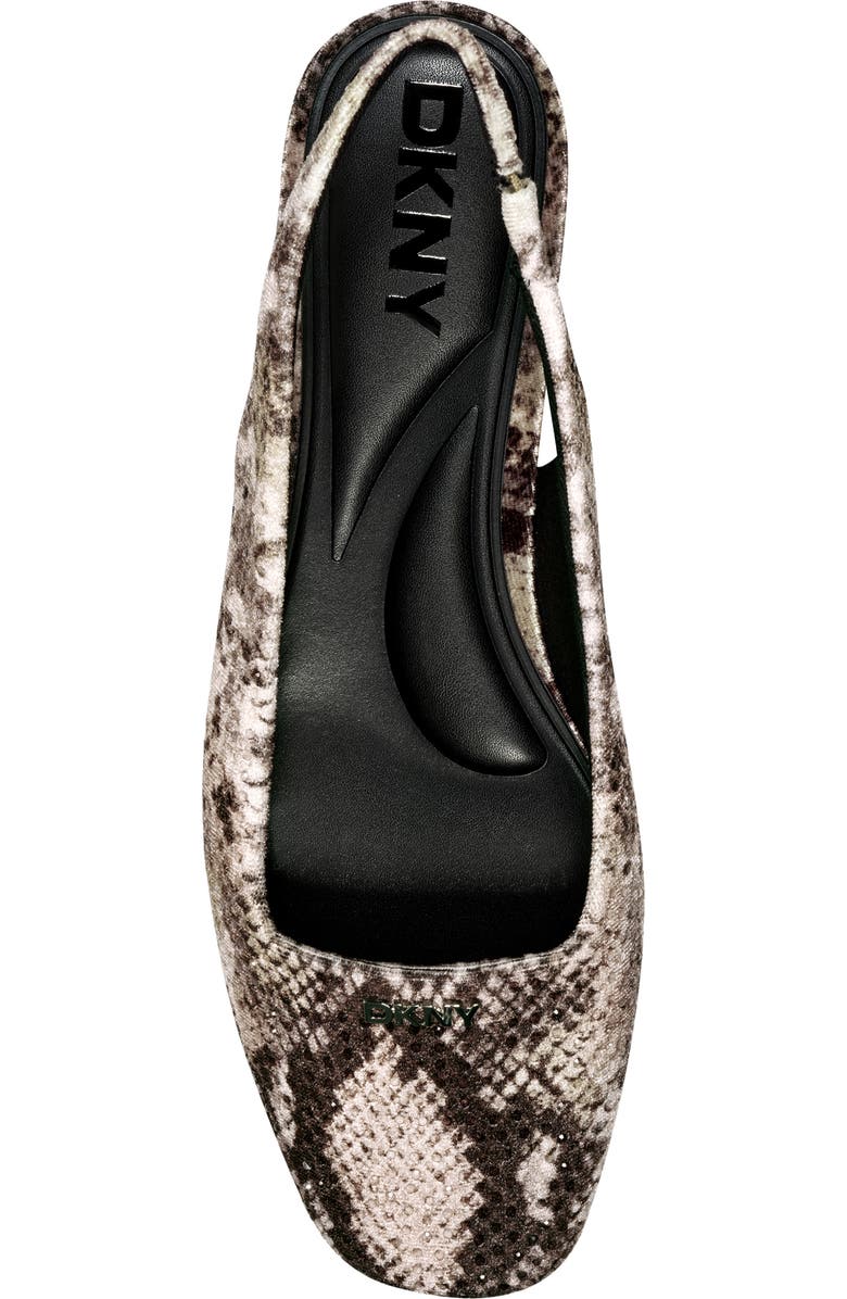 DKNY Darrow Slingback Flat, Alternate, color, Beige Multi