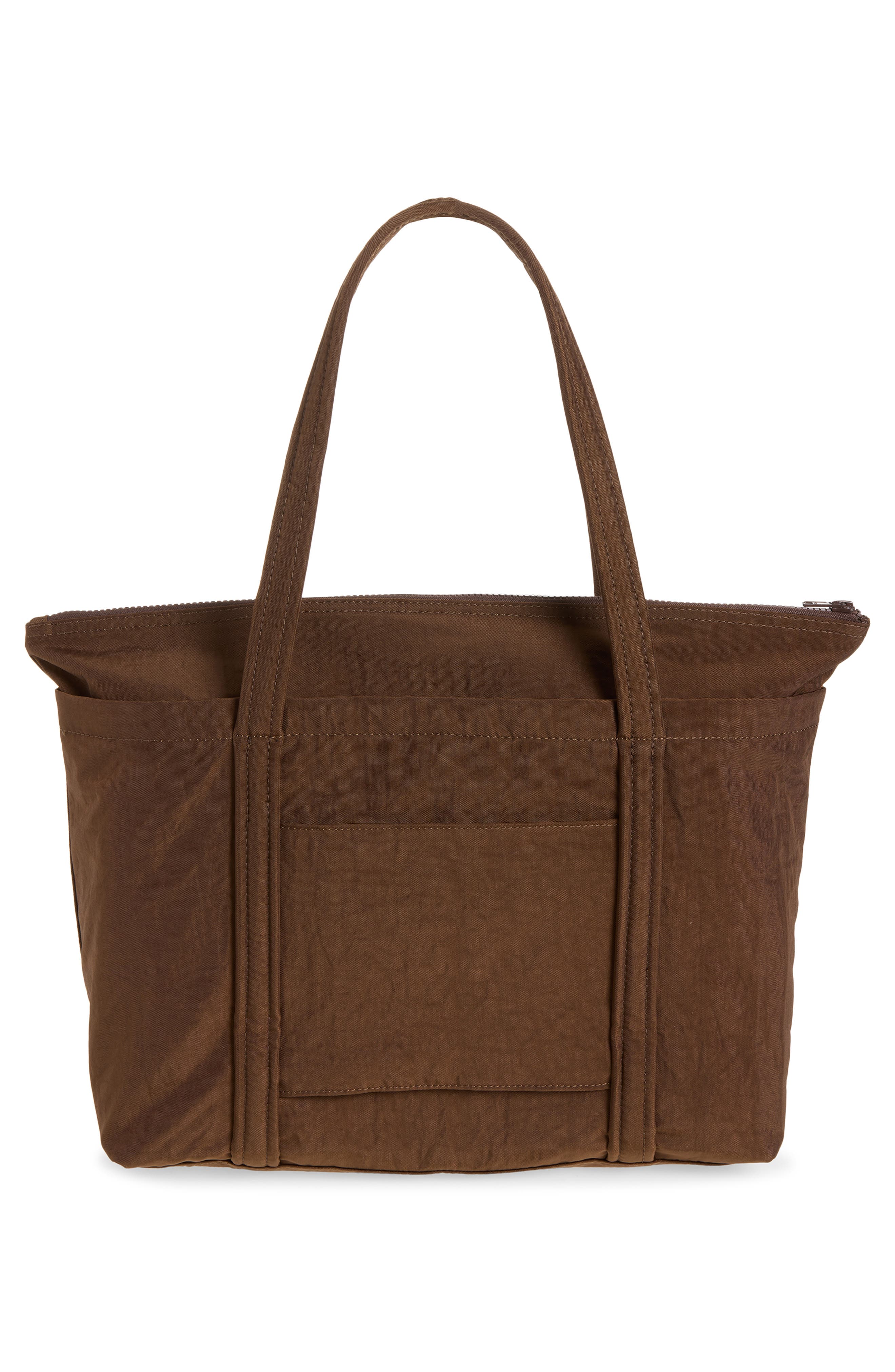 Mira Water Resistant Tote, Alternate, color, CHOCOLATE