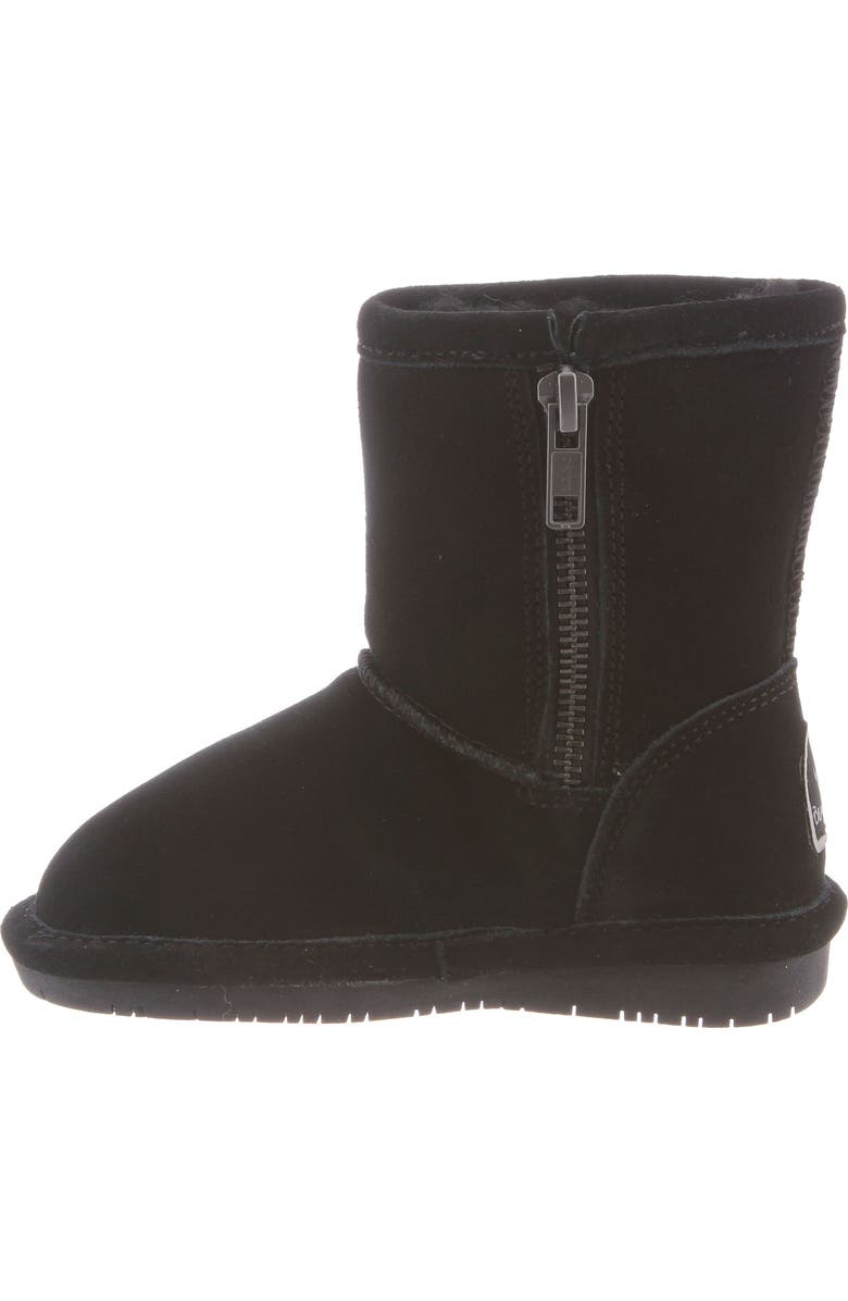 BEARPAW Kids' Emma Faux Shearling Boot, Alternate, color, Black Ii