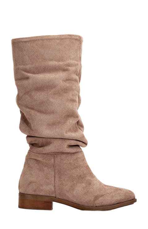 Maribel Knee High Slouch Boots