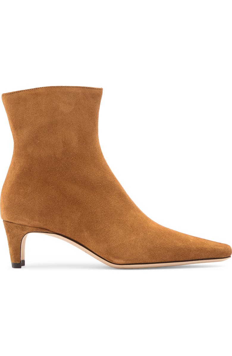 STAUD Wally Ankle Boot, Alternate, color, Cacao