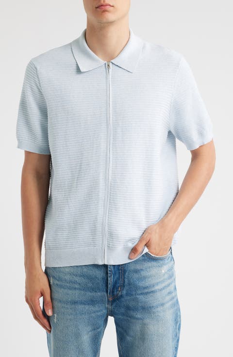 Gustav 6686 Short Sleeve Full Zip Cardigan
