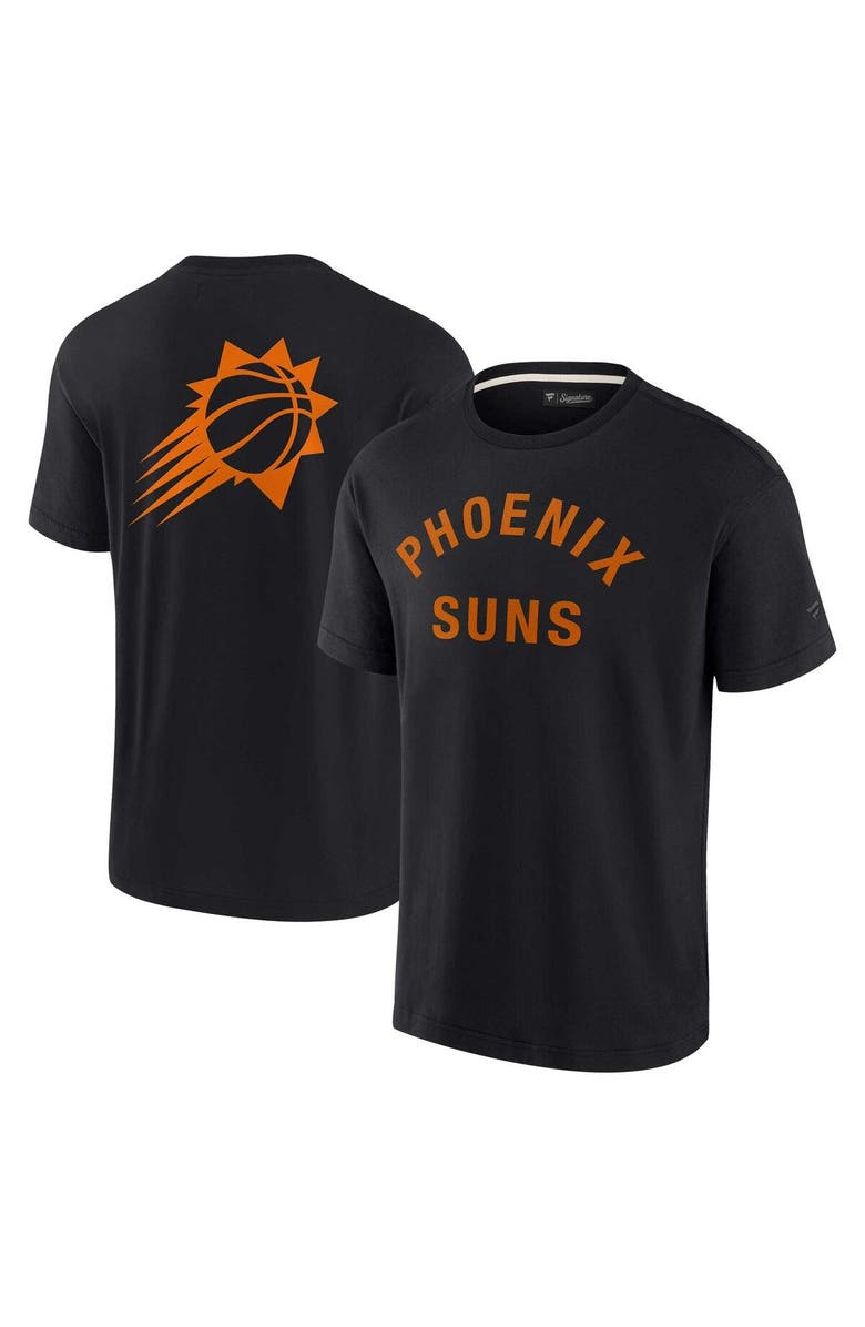 Fanatics Signature Unisex Fanatics Signature Black Phoenix Suns Elements Super Soft Short Sleeve T-Shirt, Main, color, Black